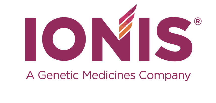 Ionis: A genetic medicines company logo.